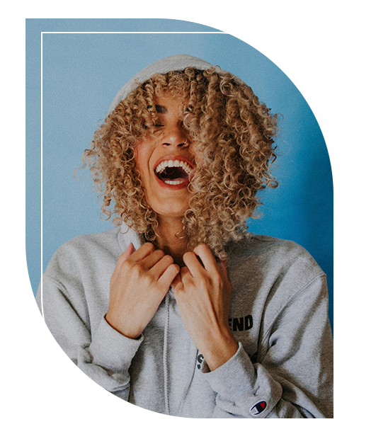 Happy nonprofit volunteer